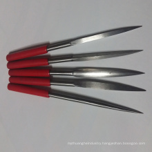 electroplated flat and round diamond file for glass granite ceramic